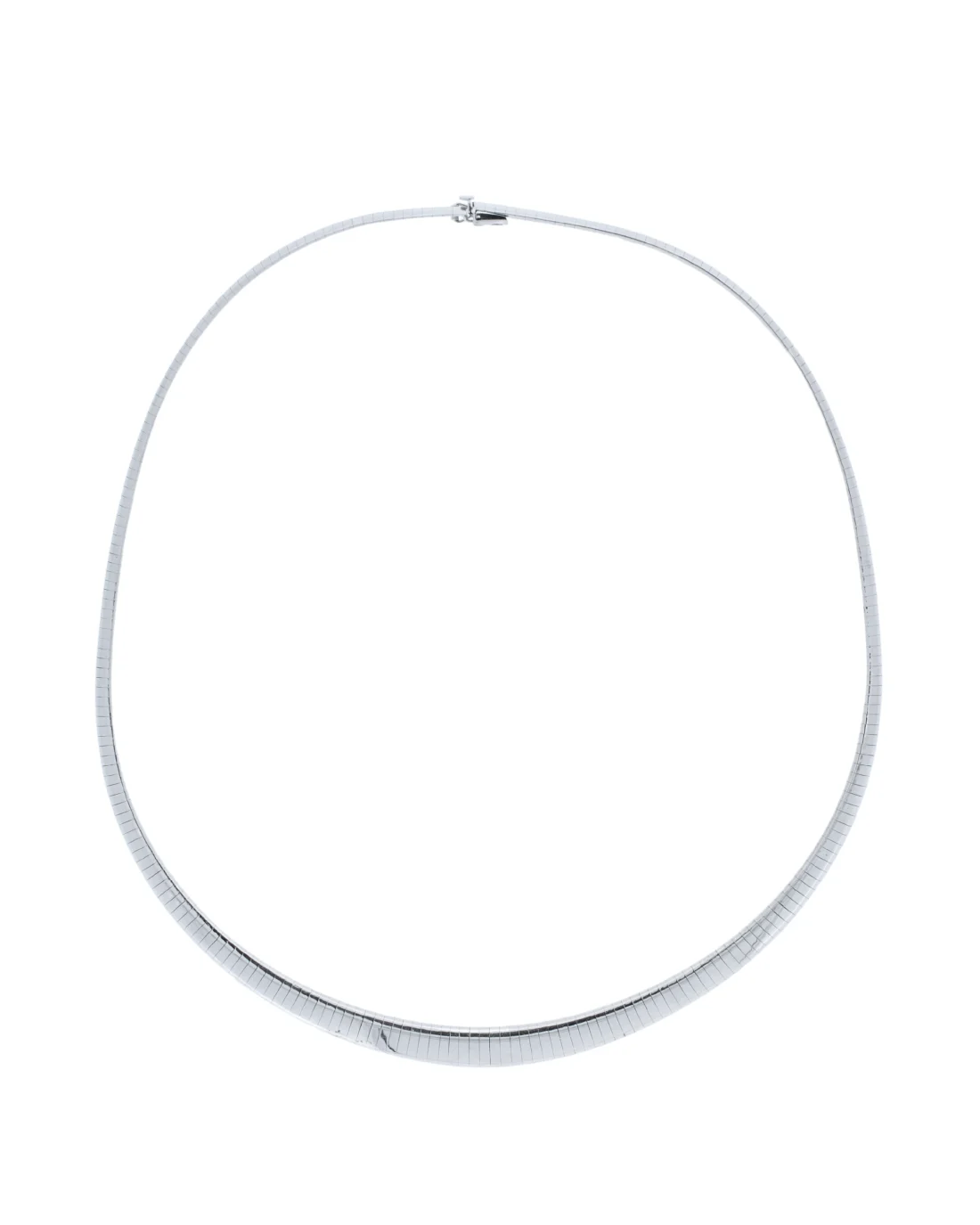 18CT W/G OMEGA 8.00mm/45cm